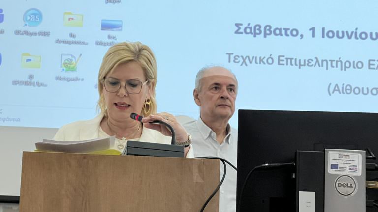 Η Αντιπεριφερειάρχης Γεωργία Ντάτσικα στην ημερίδα της ΠΟΣΓΚΑμεΑ