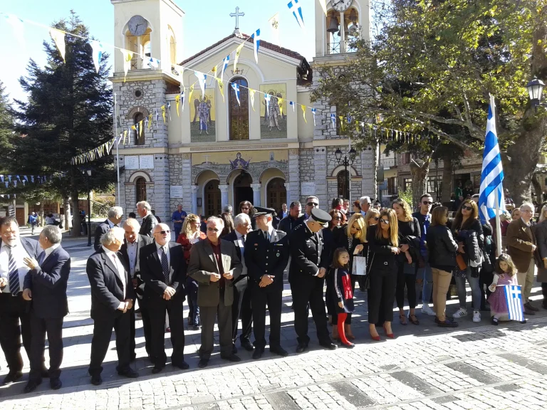 Ο εορτασμός της 28ης Οκτωβρίου στην Περιφέρεια Δυτικής Ελλάδας – Ο Αντιπεριφερειάρχης Αγροτικής Ανάπτυξης  Ανδρέας Φίλιας στα Καλάβρυτα,